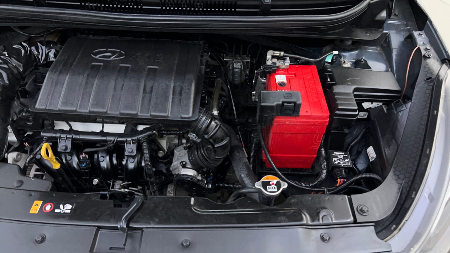 Used 2019 Hyundai Grand i10 Nios Sportz 1.2 Kappa VTVT Petrol Manual engine ENGINE LEFT SIDE VIEW