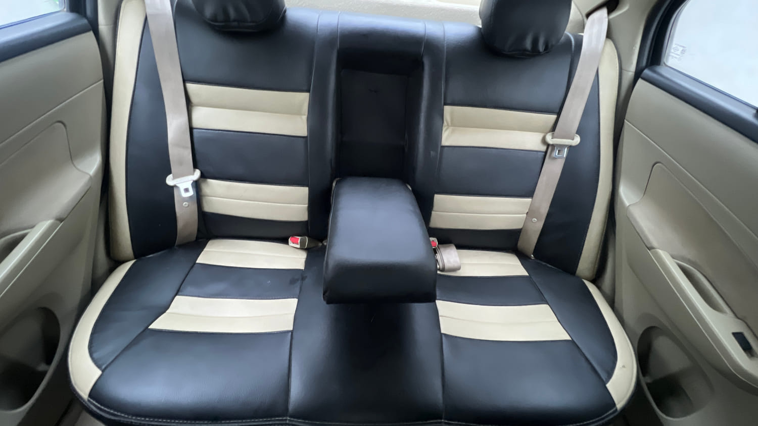 Used 2012 Maruti Suzuki Swift Dzire VXI Petrol Manual interior REAR SEAT CONDITION VIEW