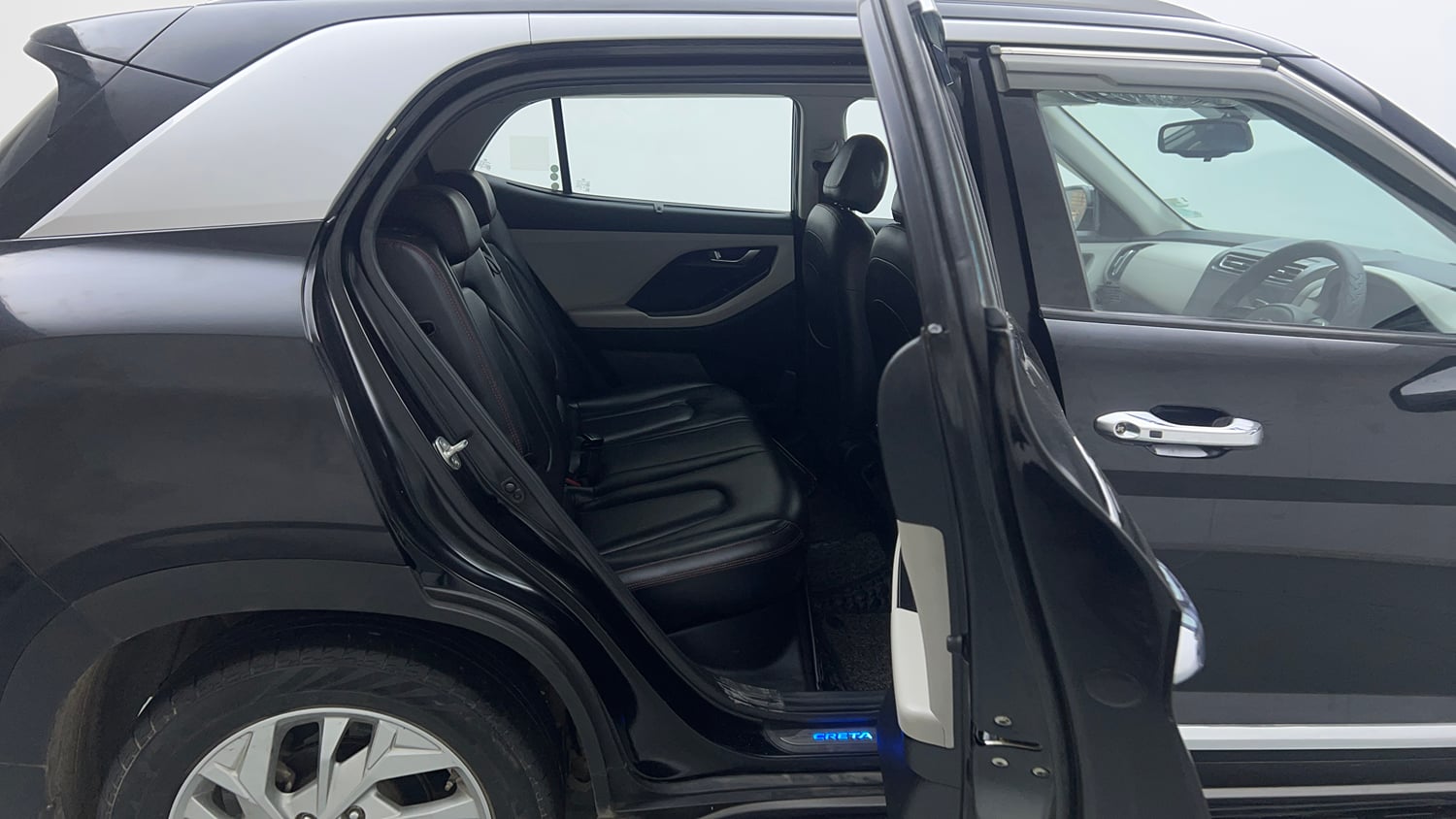 Used 2023 Hyundai Creta SX 1.5 Diesel Diesel Manual interior RIGHT SIDE REAR DOOR CABIN VIEW