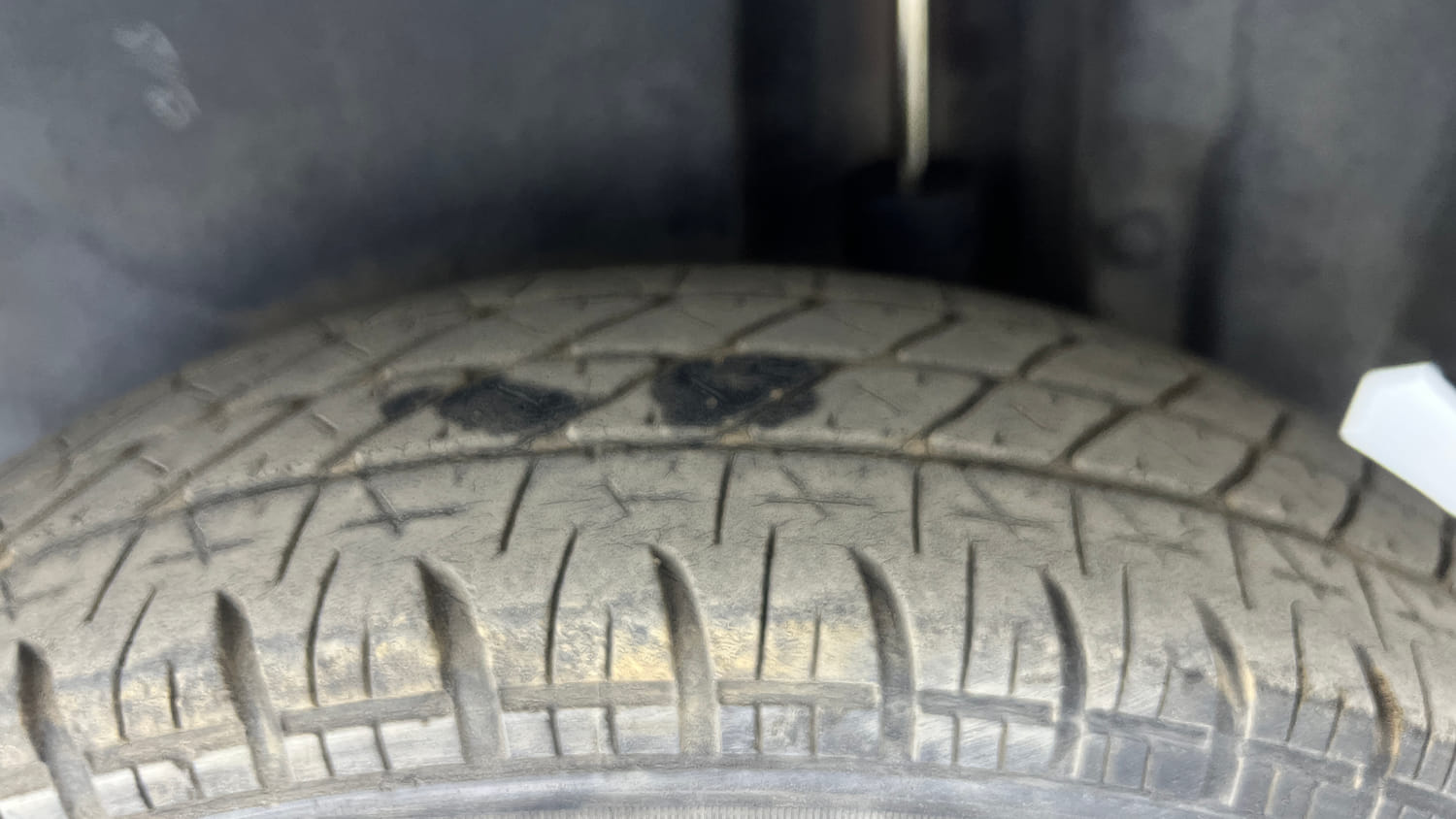 Used 2012 Maruti Suzuki Swift Dzire VXI Petrol Manual tyres LEFT REAR TYRE TREAD VIEW