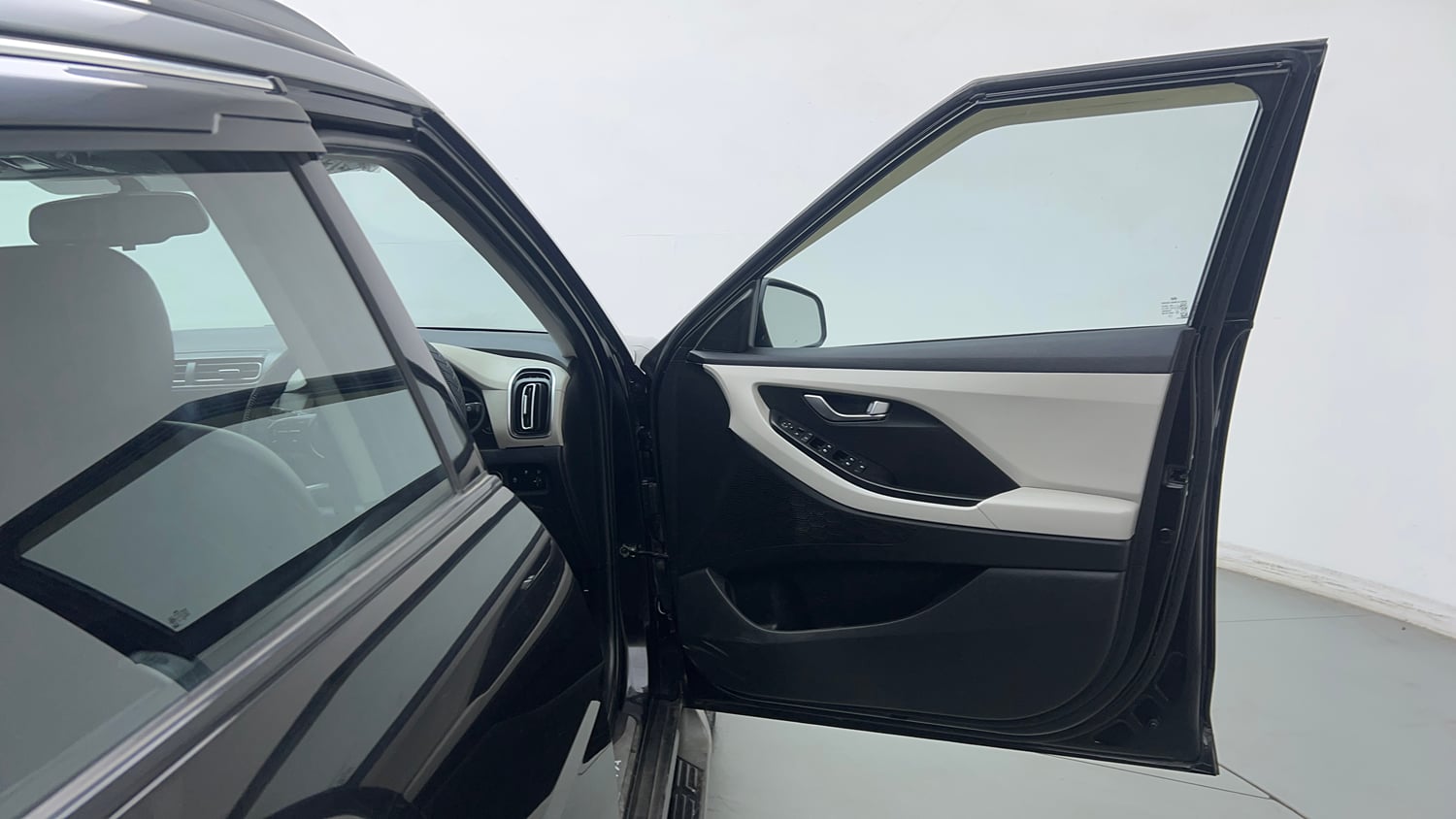 Used 2023 Hyundai Creta SX 1.5 Diesel Diesel Manual interior RIGHT FRONT DOOR OPEN VIEW