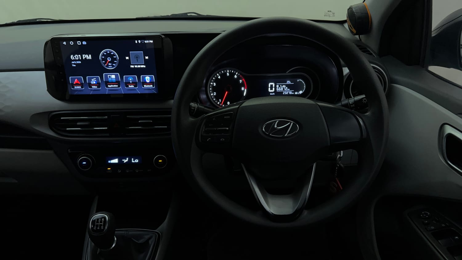 Used 2019 Hyundai Grand i10 Nios Sportz 1.2 Kappa VTVT Petrol Manual interior STEERING VIEW