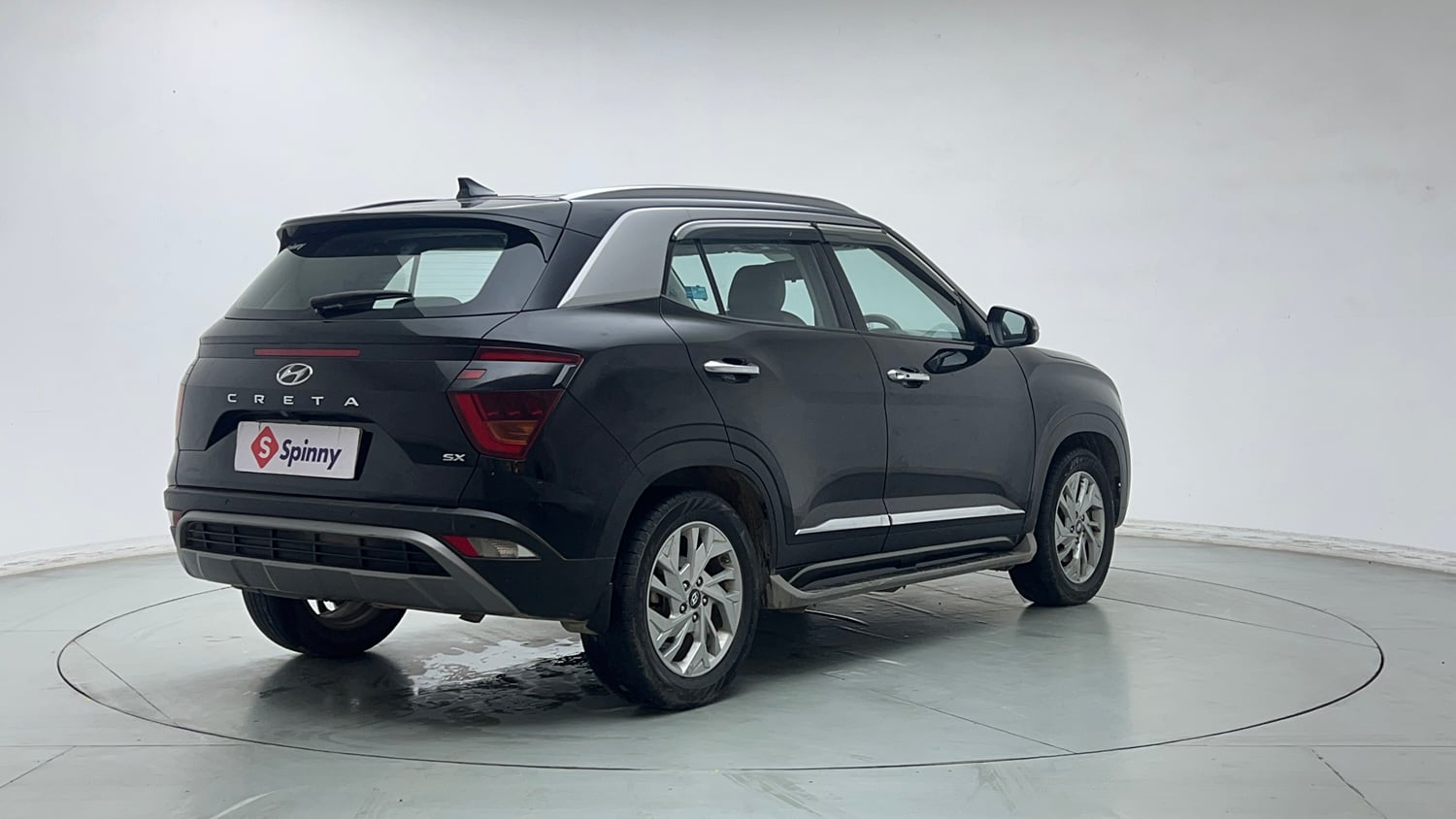Used 2023 Hyundai Creta SX 1.5 Diesel Diesel Manual exterior RIGHT REAR CORNER VIEW