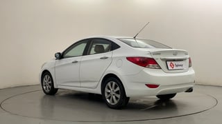 Used 2013 Hyundai Verna Fluidic 1.6 CRDi SX AT Diesel Automatic exterior LEFT REAR CORNER VIEW