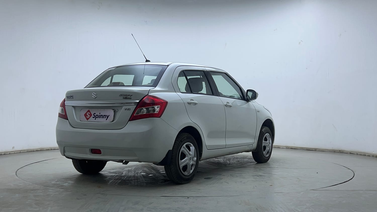 Used 2012 Maruti Suzuki Swift Dzire VXI Petrol Manual exterior RIGHT REAR CORNER VIEW