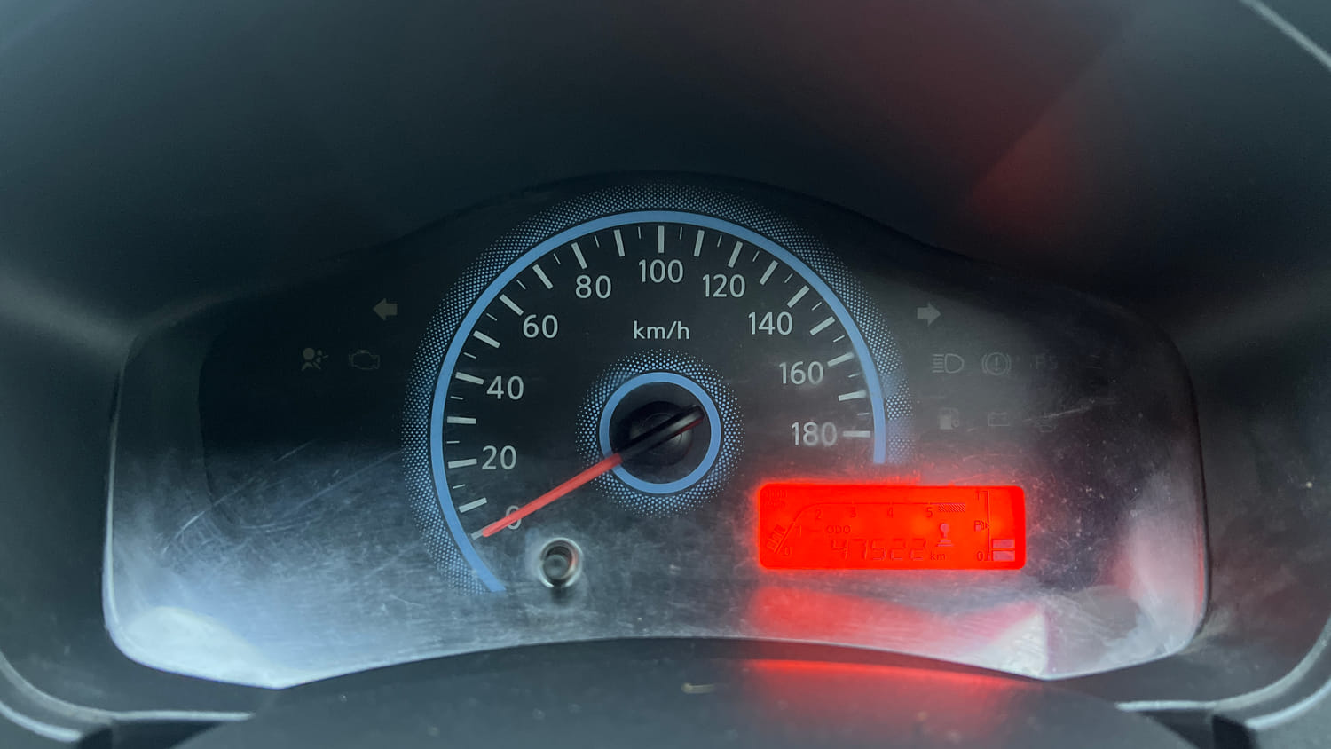 Used 2017 Datsun Redi-GO T (O) Petrol Manual interior CLUSTERMETER VIEW