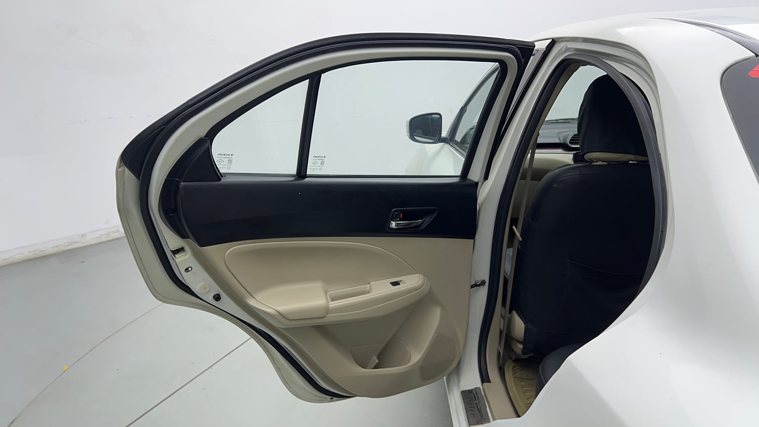 Used 2018 Maruti Suzuki Dzire VXi AMT Petrol Automatic interior LEFT REAR DOOR OPEN VIEW