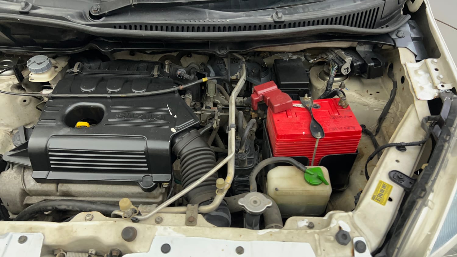 Used 2015 Maruti Suzuki Wagon R VXI Petrol Manual engine ENGINE LEFT SIDE VIEW