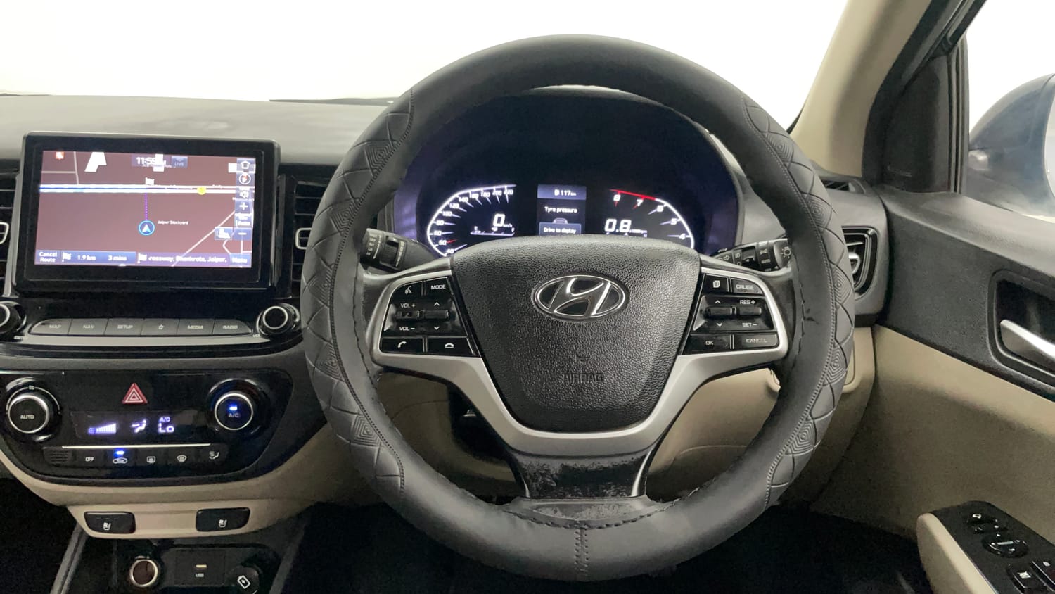 Used 2021 Hyundai Verna SX (O)1.5 MPi Petrol Manual interior STEERING VIEW