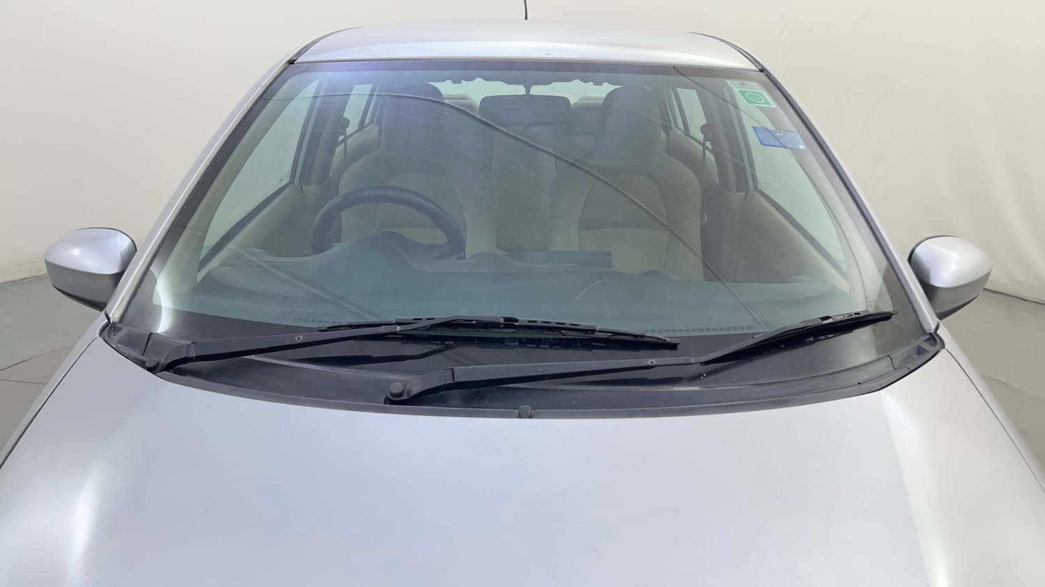 Used 2013 Honda Amaze 1.2 EX i-VTEC Petrol Manual exterior FRONT WINDSHIELD VIEW
