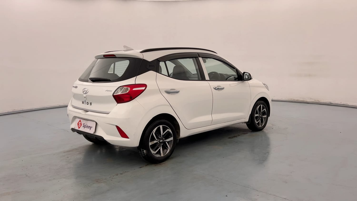 Used 2022 Hyundai Grand i10 Nios Asta 1.2 Kappa VTVT Petrol Manual exterior RIGHT REAR CORNER VIEW