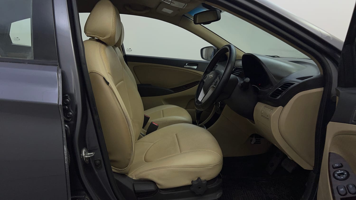 Used 2013 Hyundai Verna Fluidic 1.6 VTVT SX Opt AT Petrol Automatic interior RIGHT SIDE FRONT DOOR CABIN VIEW