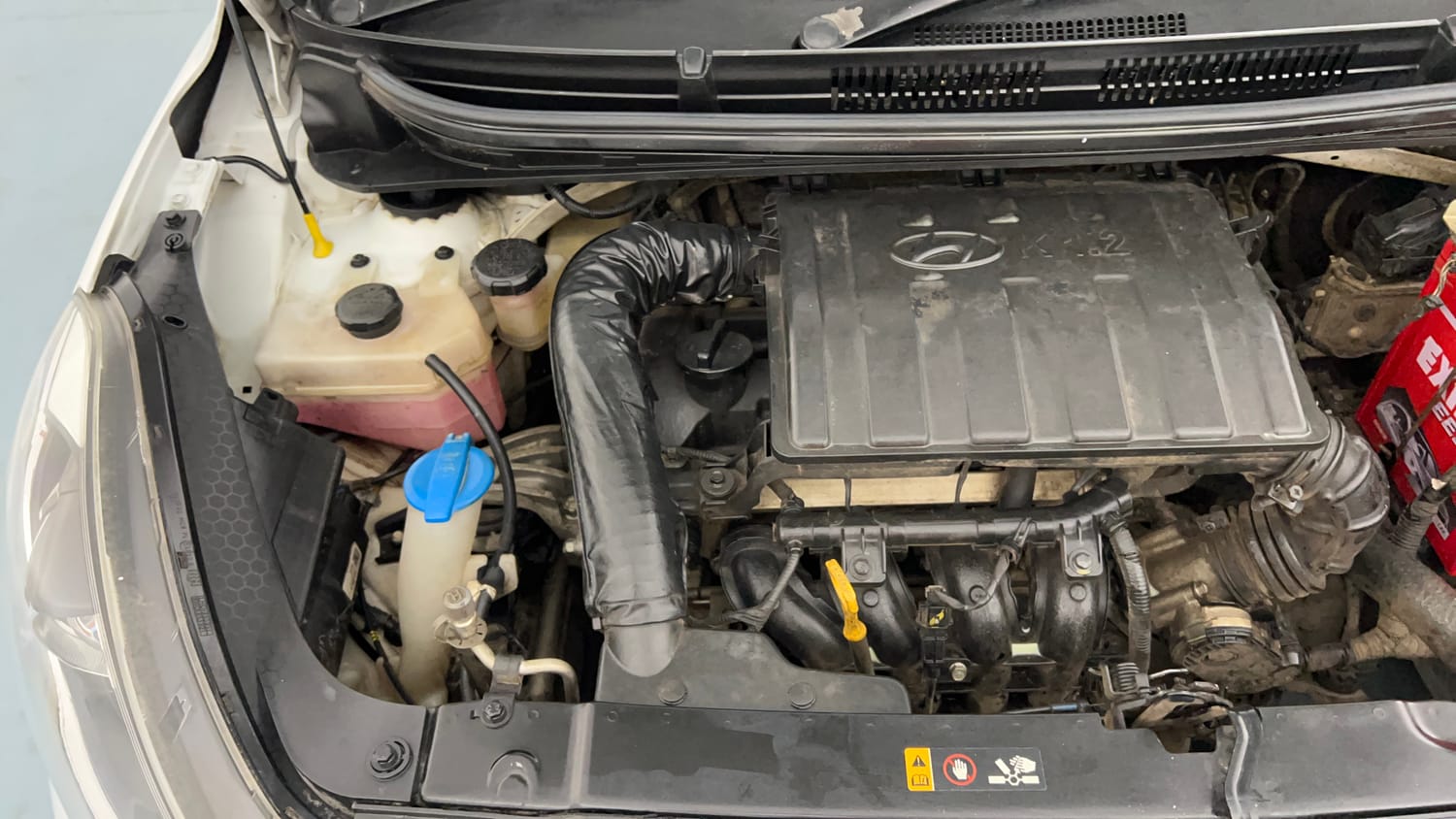 Used 2022 Hyundai Grand i10 Nios Asta 1.2 Kappa VTVT Petrol Manual engine ENGINE RIGHT SIDE VIEW