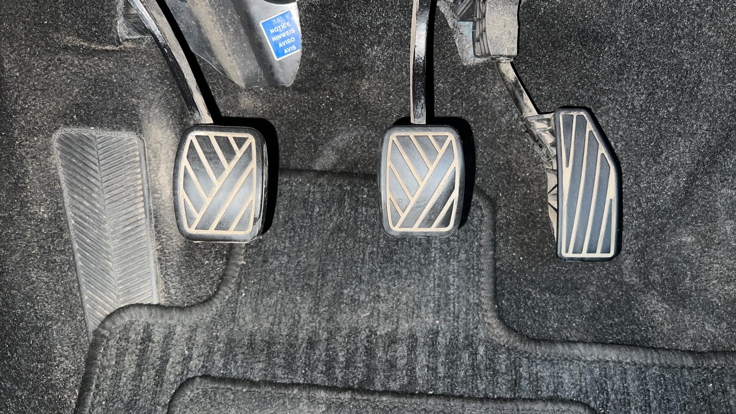 Used 2018 Maruti Suzuki Baleno Delta 1.2 Petrol Manual interior PEDALS VIEW