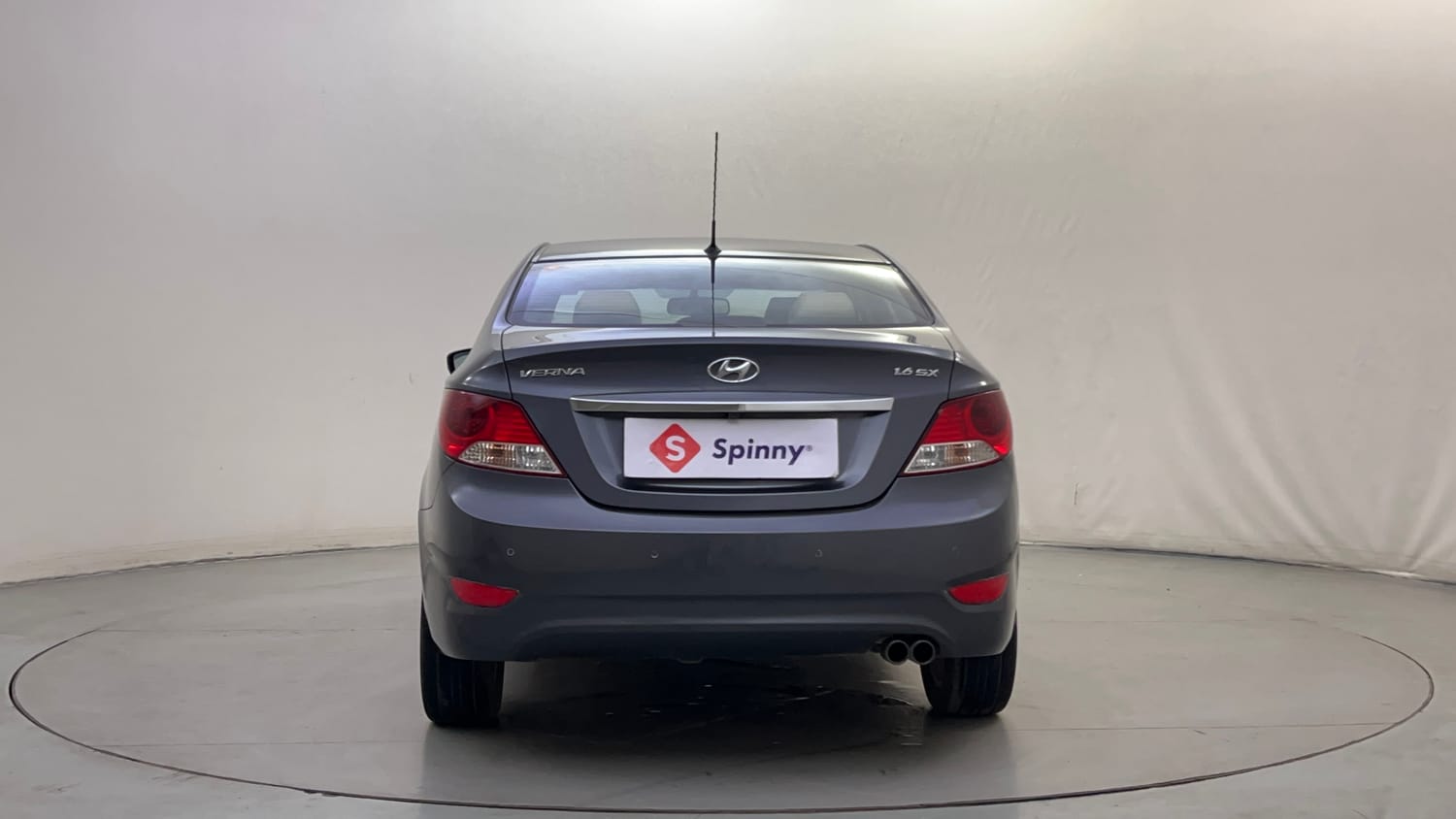 Used 2013 Hyundai Verna Fluidic 1.6 VTVT SX Opt AT Petrol Automatic exterior BACK VIEW