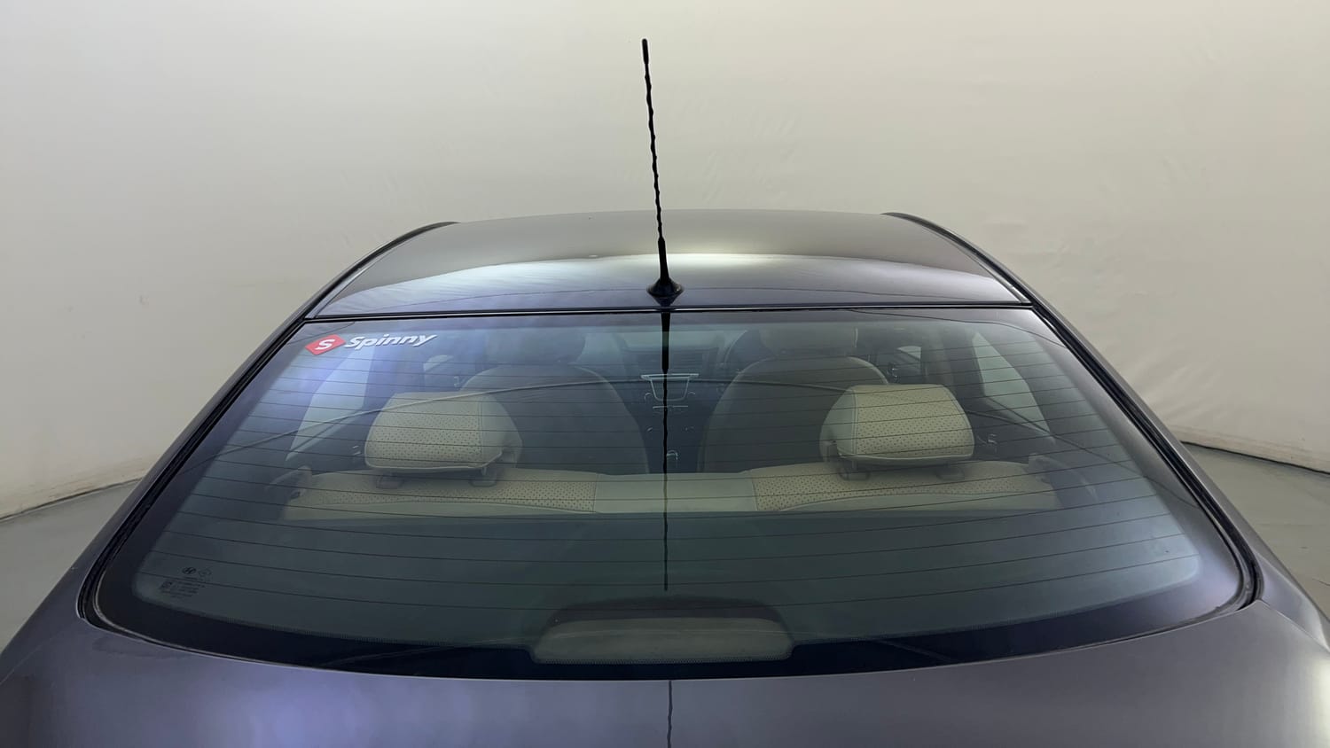 Used 2013 Hyundai Verna Fluidic 1.6 VTVT SX Opt AT Petrol Automatic exterior BACK WINDSHIELD VIEW
