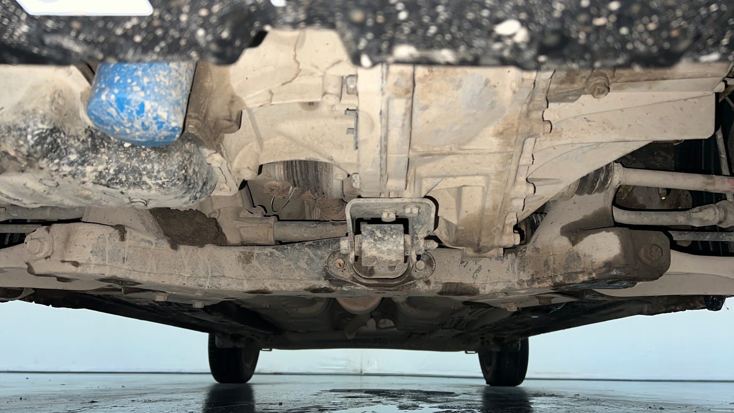 Used 2022 Hyundai Grand i10 Nios Asta 1.2 Kappa VTVT Petrol Manual extra FRONT LEFT UNDERBODY VIEW