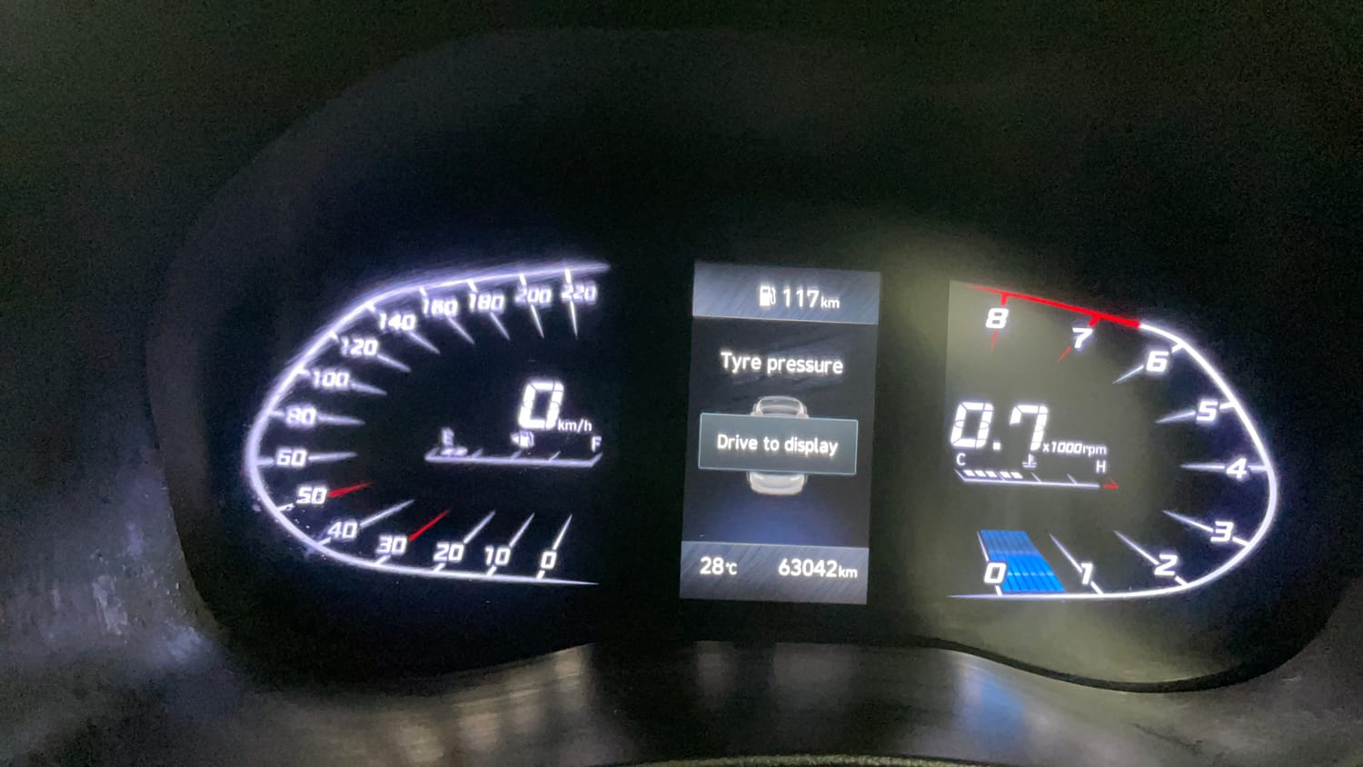 Used 2021 Hyundai Verna SX (O)1.5 MPi Petrol Manual interior CLUSTERMETER VIEW