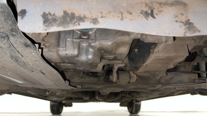 Used 2014 Honda Amaze 1.2 SX i-VTEC Petrol Manual extra FRONT LEFT UNDERBODY VIEW