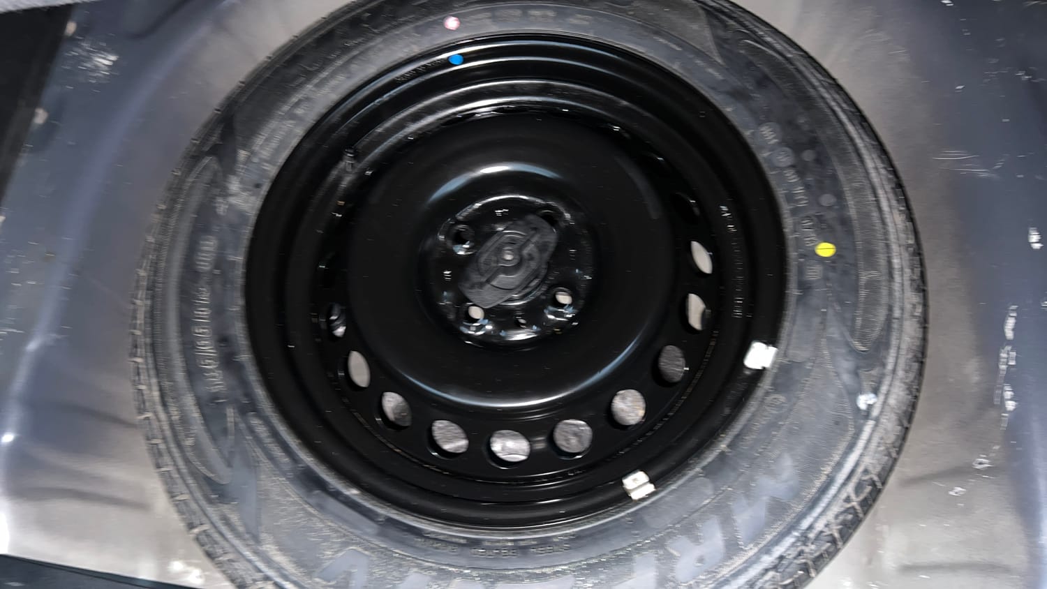 Used 2018 Maruti Suzuki Baleno Delta 1.2 Petrol Manual tyres SPARE TYRE VIEW