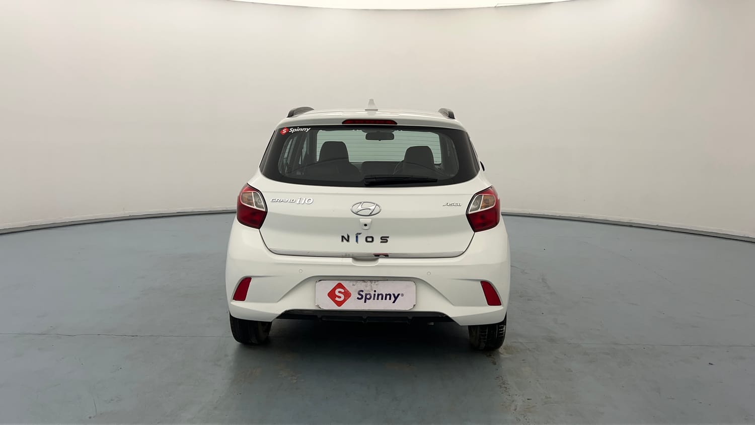 Used 2022 Hyundai Grand i10 Nios Asta 1.2 Kappa VTVT Petrol Manual exterior BACK VIEW