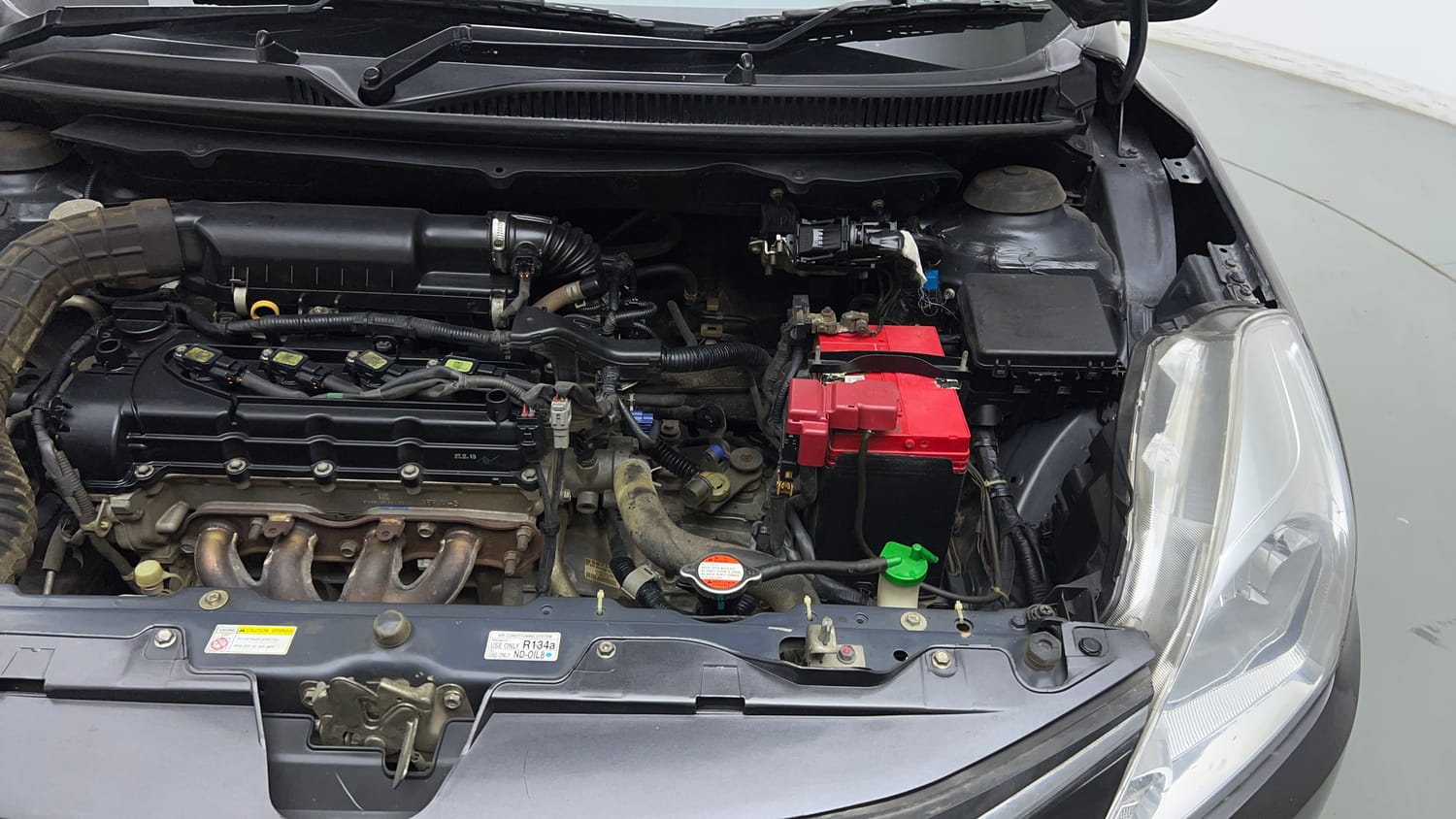 Used 2018 Maruti Suzuki Baleno Delta 1.2 Petrol Manual engine ENGINE LEFT SIDE VIEW