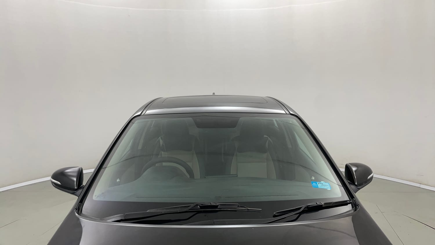 Used 2021 Hyundai Verna SX (O)1.5 MPi Petrol Manual exterior FRONT WINDSHIELD VIEW