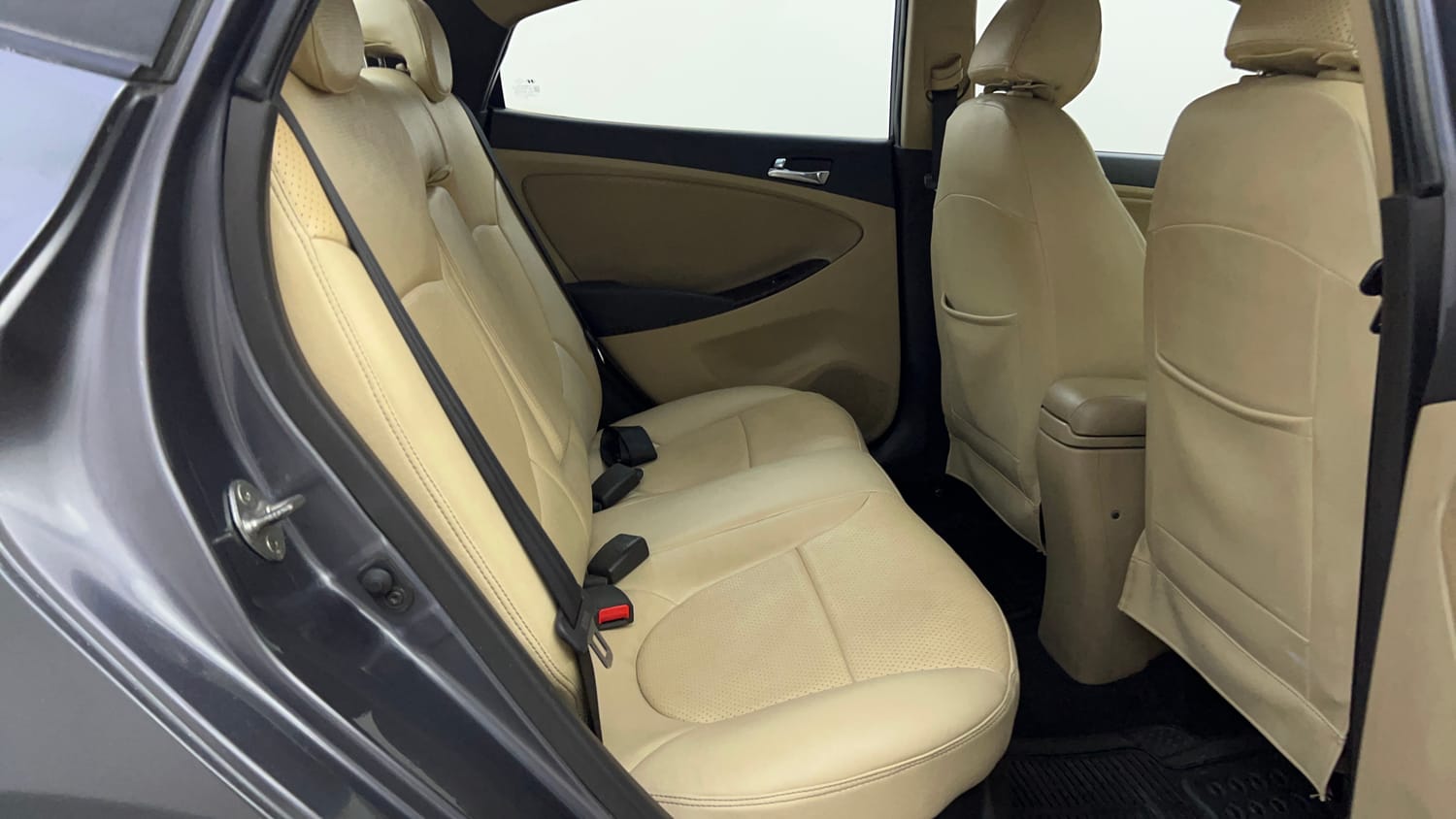 Used 2013 Hyundai Verna Fluidic 1.6 VTVT SX Opt AT Petrol Automatic interior RIGHT SIDE REAR DOOR CABIN VIEW