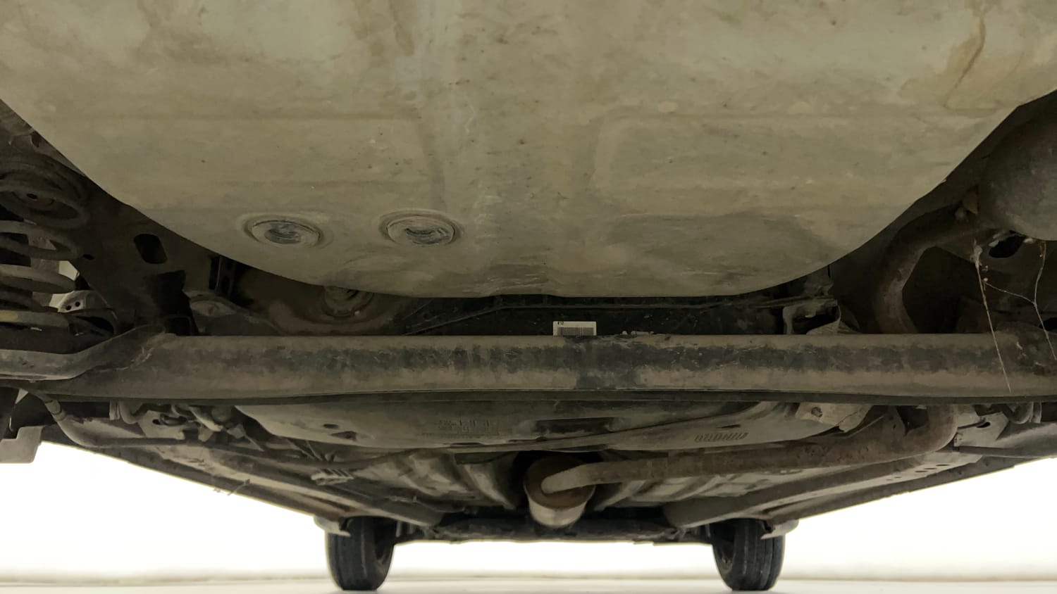Used 2020 Maruti Suzuki Wagon R VXi 1.2 AMT Petrol Automatic extra REAR UNDERBODY VIEW (TAKEN FROM REAR)