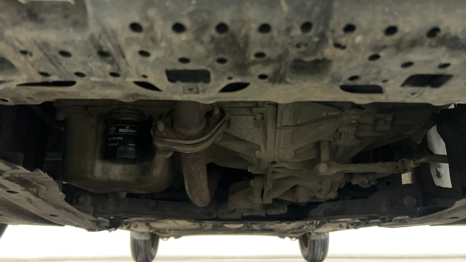 Used 2019 Maruti Suzuki Swift VXi Petrol Manual extra FRONT LEFT UNDERBODY VIEW