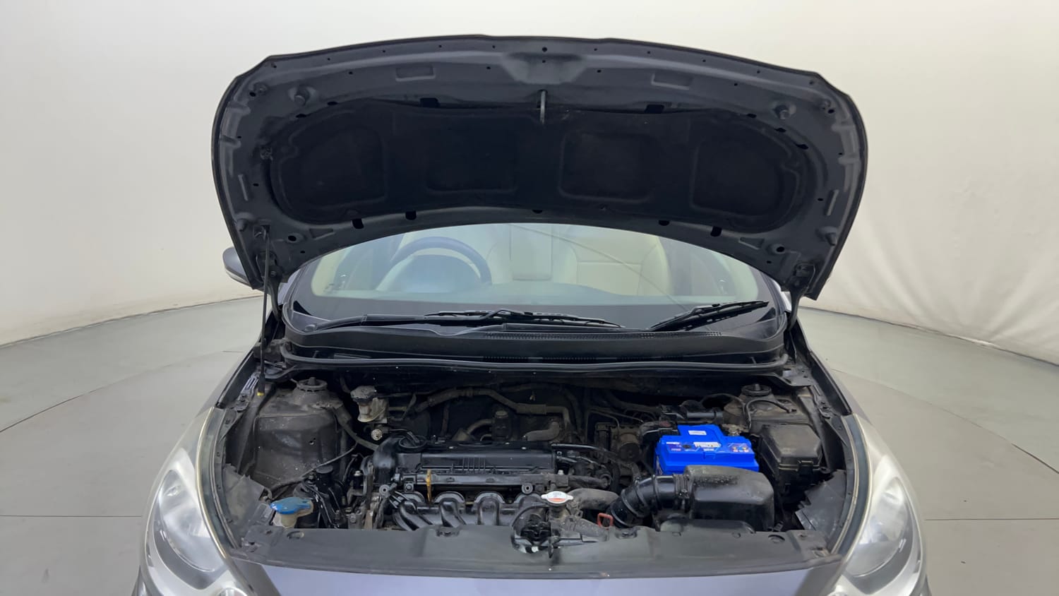 Used 2013 Hyundai Verna Fluidic 1.6 VTVT SX Opt AT Petrol Automatic engine ENGINE & BONNET OPEN FRONT VIEW