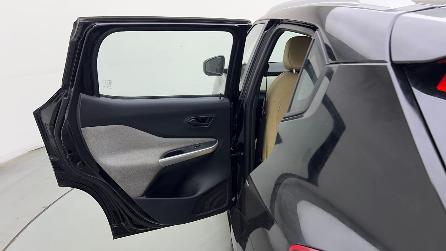 Used 2024 Nissan Magnite XE Petrol Manual interior LEFT REAR DOOR OPEN VIEW