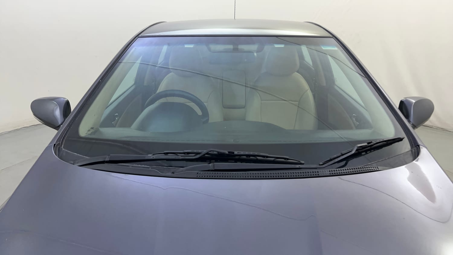 Used 2013 Hyundai Verna Fluidic 1.6 VTVT SX Opt AT Petrol Automatic exterior FRONT WINDSHIELD VIEW