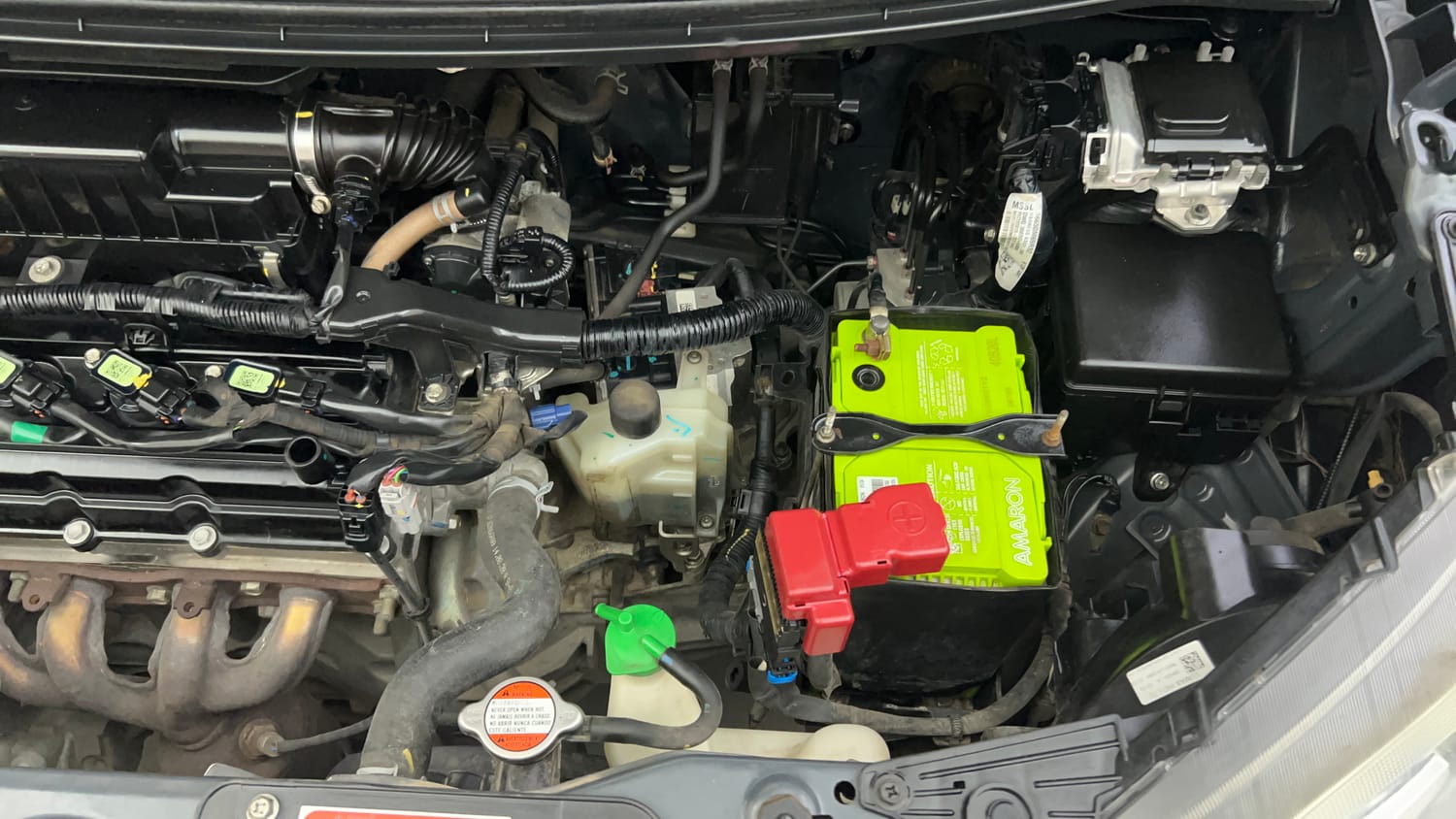 Used 2020 Maruti Suzuki Wagon R VXi 1.2 AMT Petrol Automatic engine ENGINE LEFT SIDE VIEW