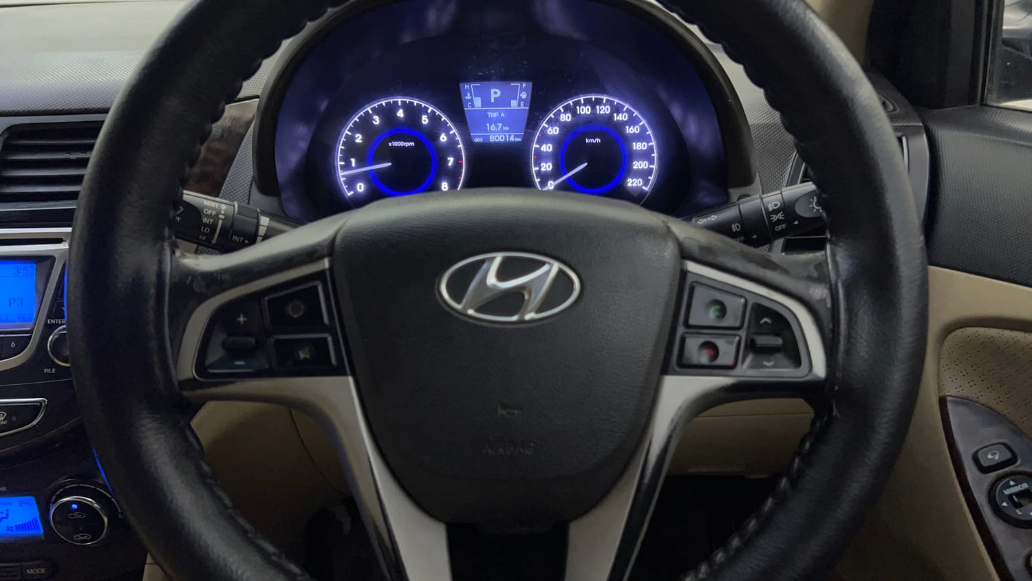 Used 2013 Hyundai Verna Fluidic 1.6 VTVT SX Opt AT Petrol Automatic top_features Airbags