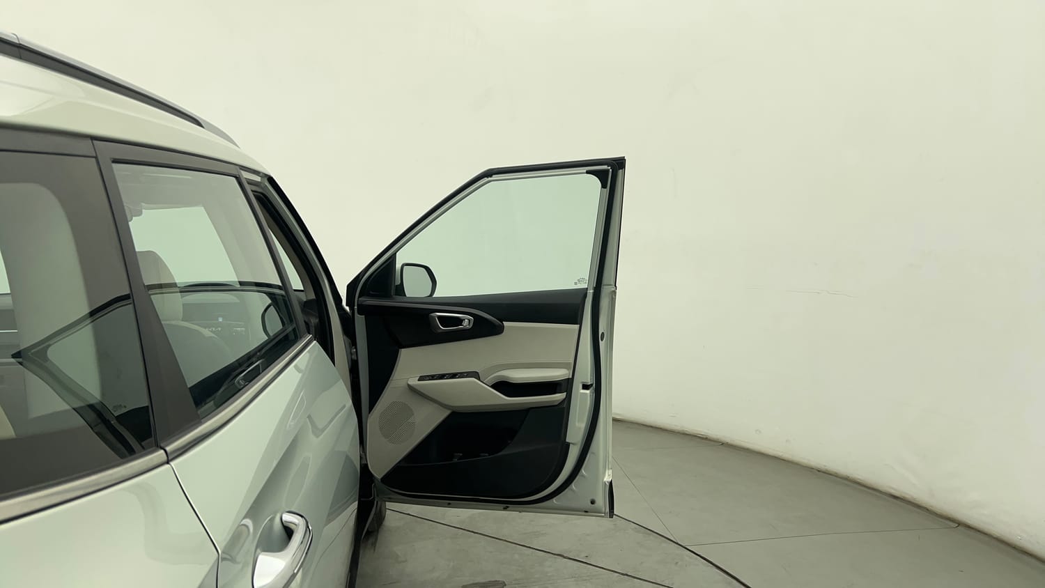 Used 2025 Kia Carens Clavis HTX Plus 1.5 Turbo Petrol 7STR DCT Petrol Automatic interior RIGHT FRONT DOOR OPEN VIEW