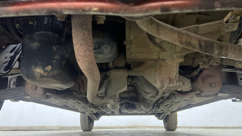 Used 2014 Maruti Suzuki Alto 800 Lxi Petrol Manual extra FRONT LEFT UNDERBODY VIEW