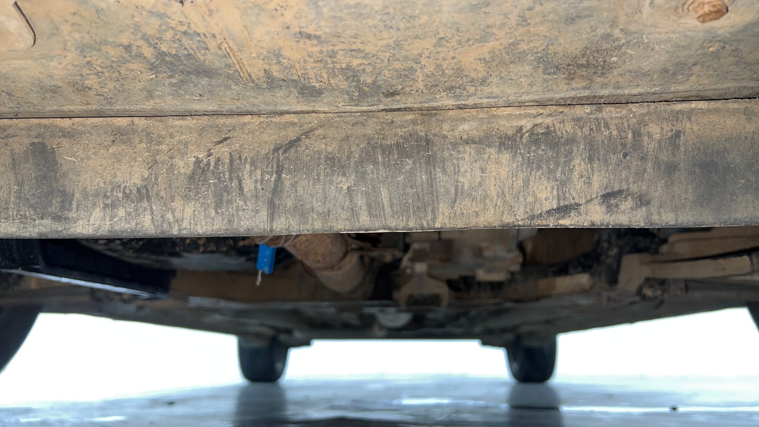 Used 2022 Tata Altroz XZ i-Turbo Petrol Petrol Manual extra FRONT LEFT UNDERBODY VIEW