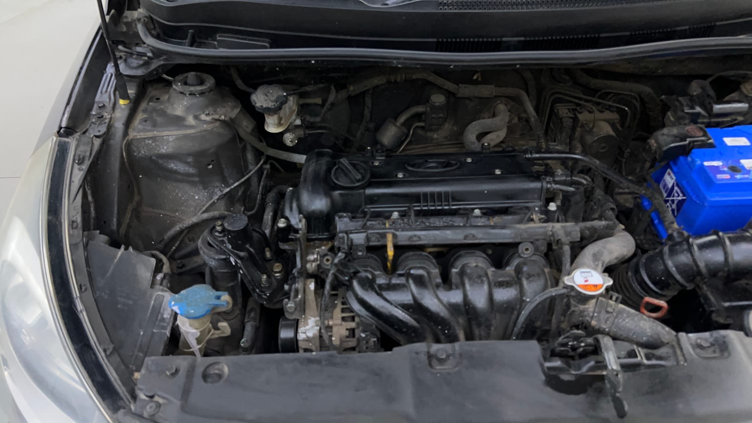 Used 2013 Hyundai Verna Fluidic 1.6 VTVT SX Opt AT Petrol Automatic engine ENGINE RIGHT SIDE VIEW
