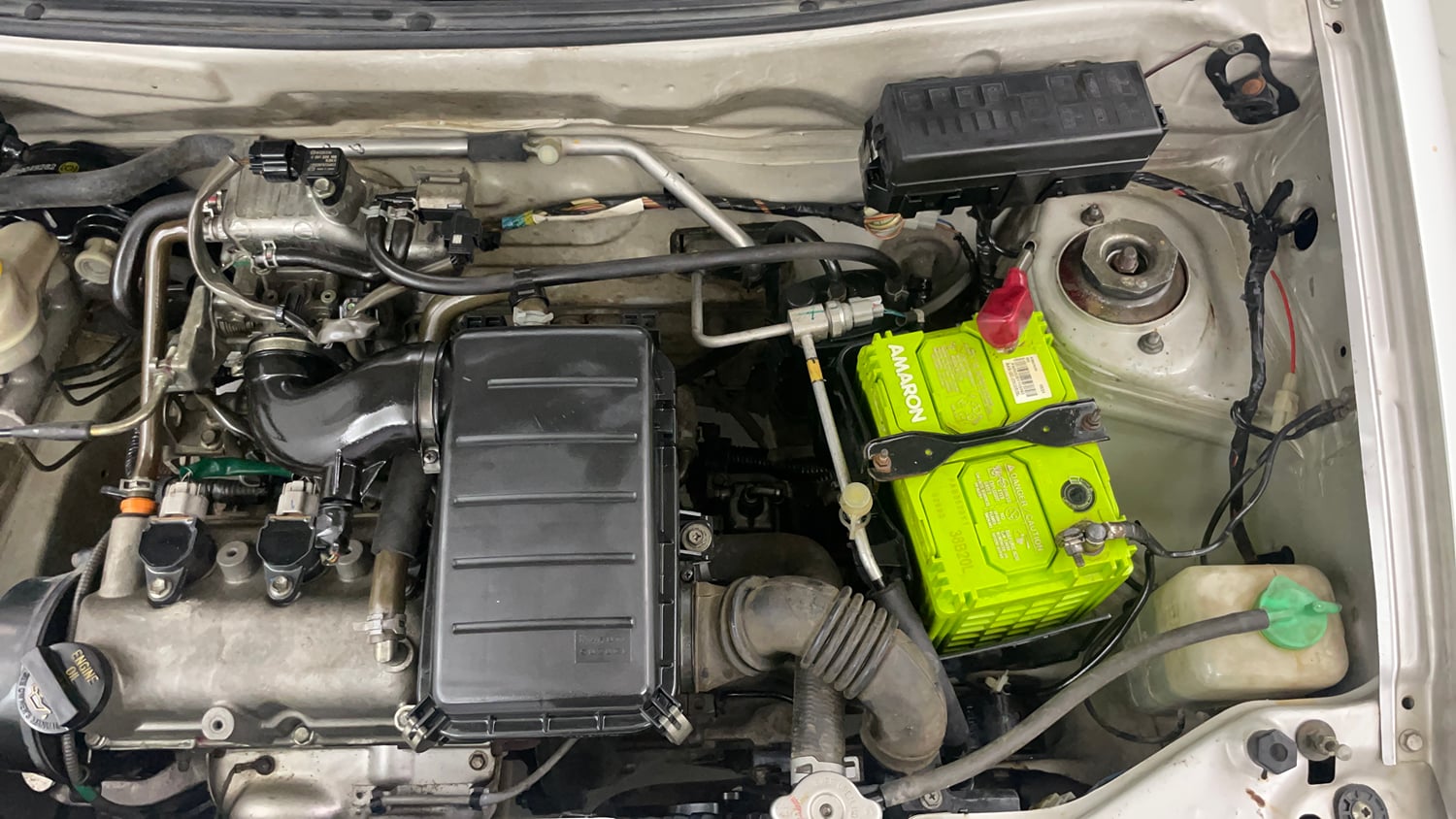 Used 2012 Maruti Suzuki Alto LXi BS-IV Petrol Manual engine ENGINE LEFT SIDE VIEW