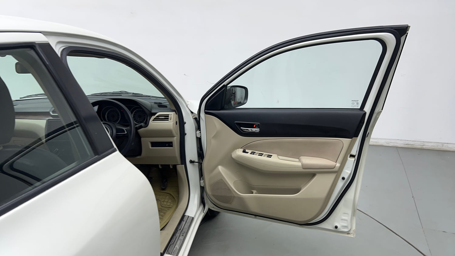 Used 2018 Maruti Suzuki Dzire VXi AMT Petrol Automatic interior RIGHT FRONT DOOR OPEN VIEW