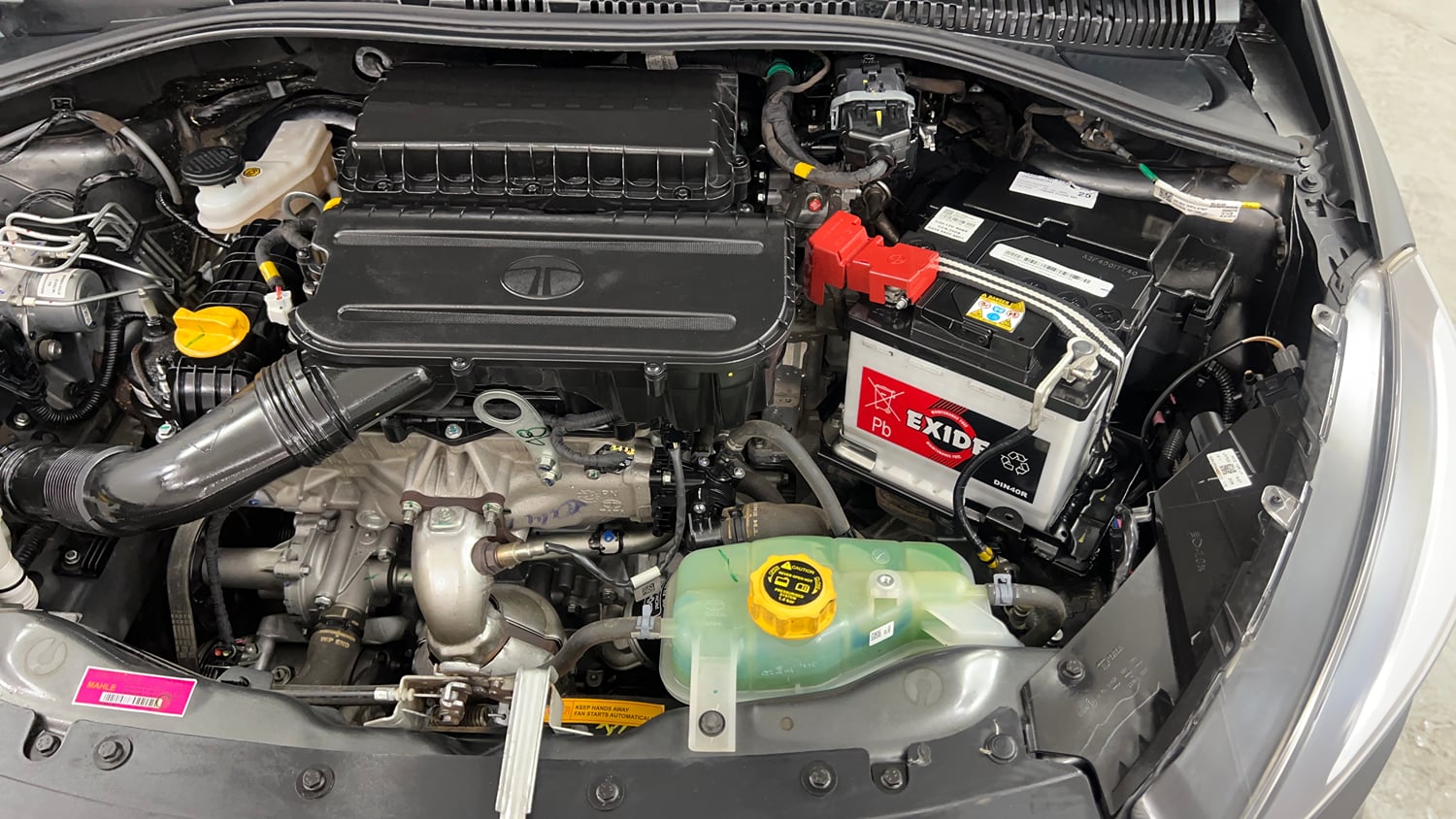 Used 2024 Tata Tiago XZA Plus iCNG Cng Automatic engine ENGINE LEFT SIDE VIEW