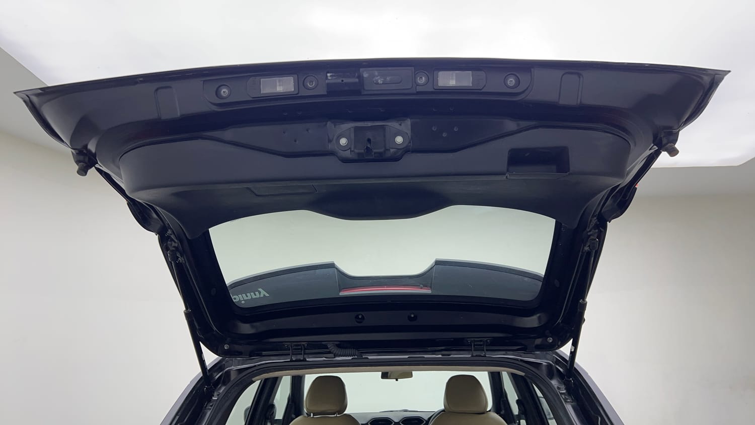 Used 2024 Nissan Magnite XE Petrol Manual interior DICKY DOOR OPEN VIEW