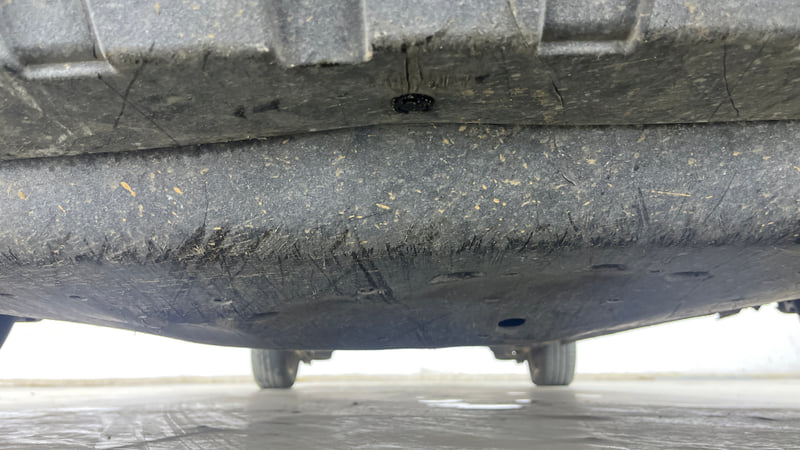 Used 2018 Honda City V CVT Petrol Petrol Automatic extra FRONT LEFT UNDERBODY VIEW