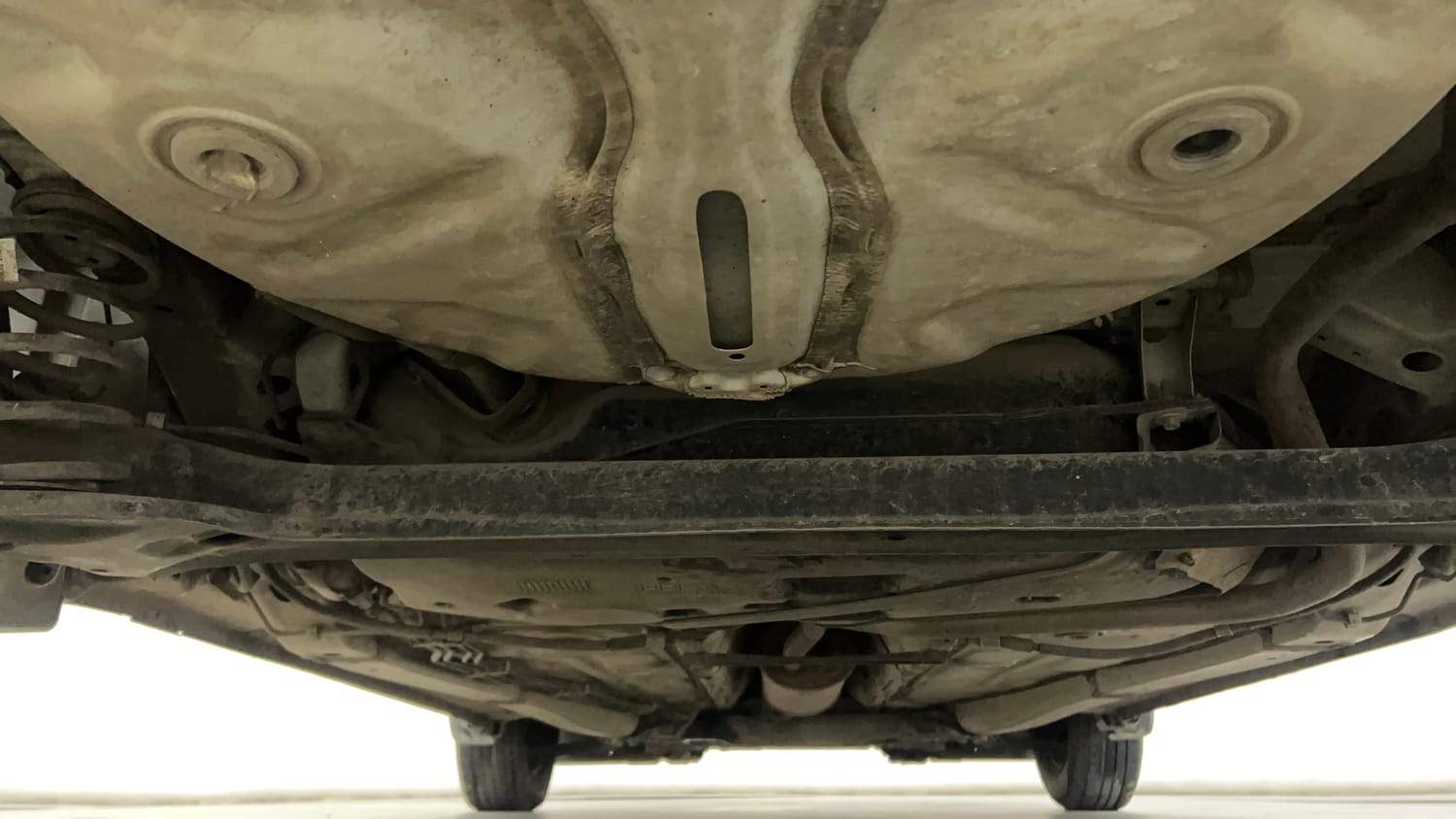 Used 2019 Maruti Suzuki Swift VXi Petrol Manual extra REAR UNDERBODY VIEW (TAKEN FROM REAR)