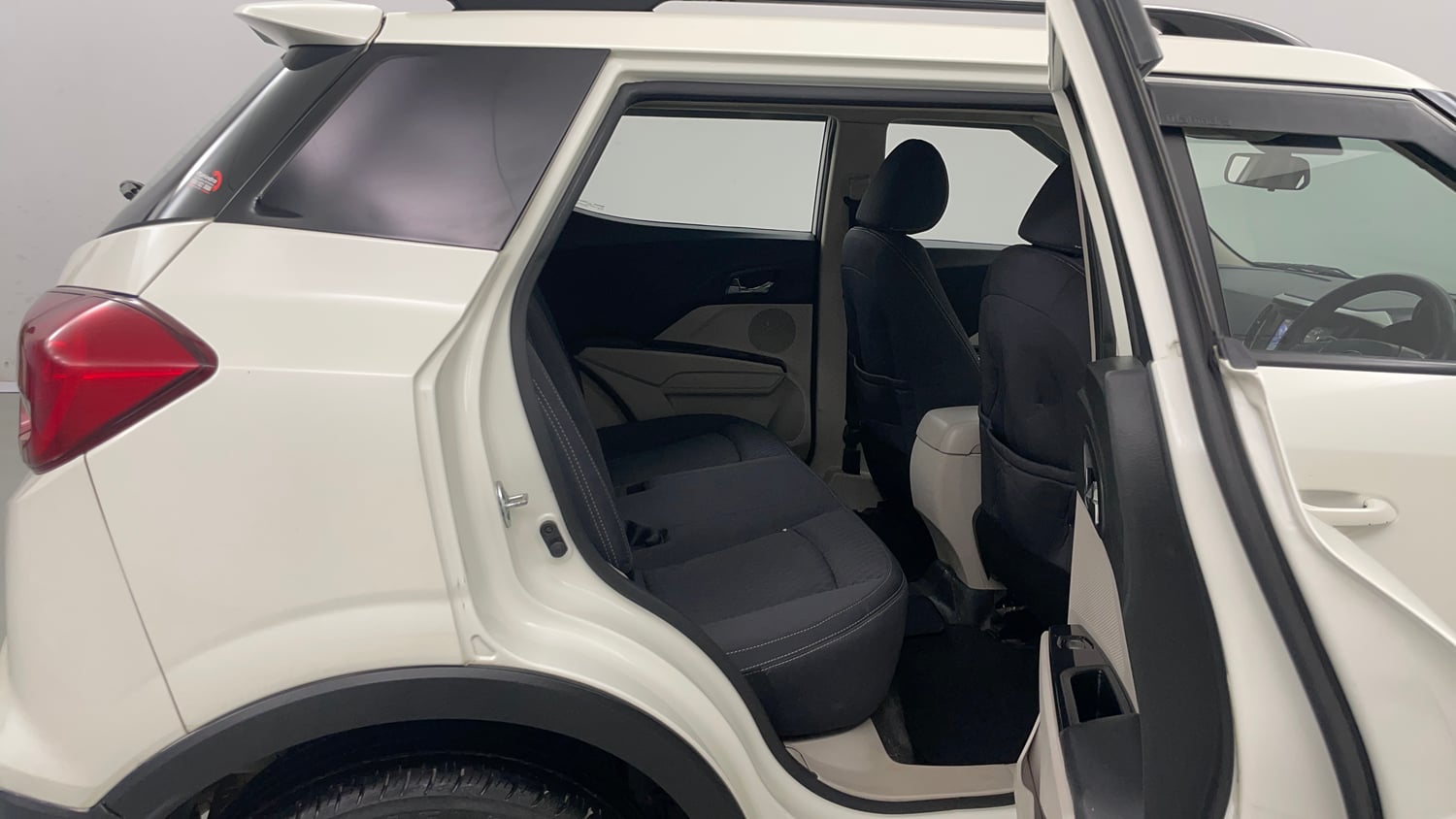 Used 2022 Mahindra XUV 300 W8 1.2 Petrol Petrol Manual interior RIGHT SIDE REAR DOOR CABIN VIEW
