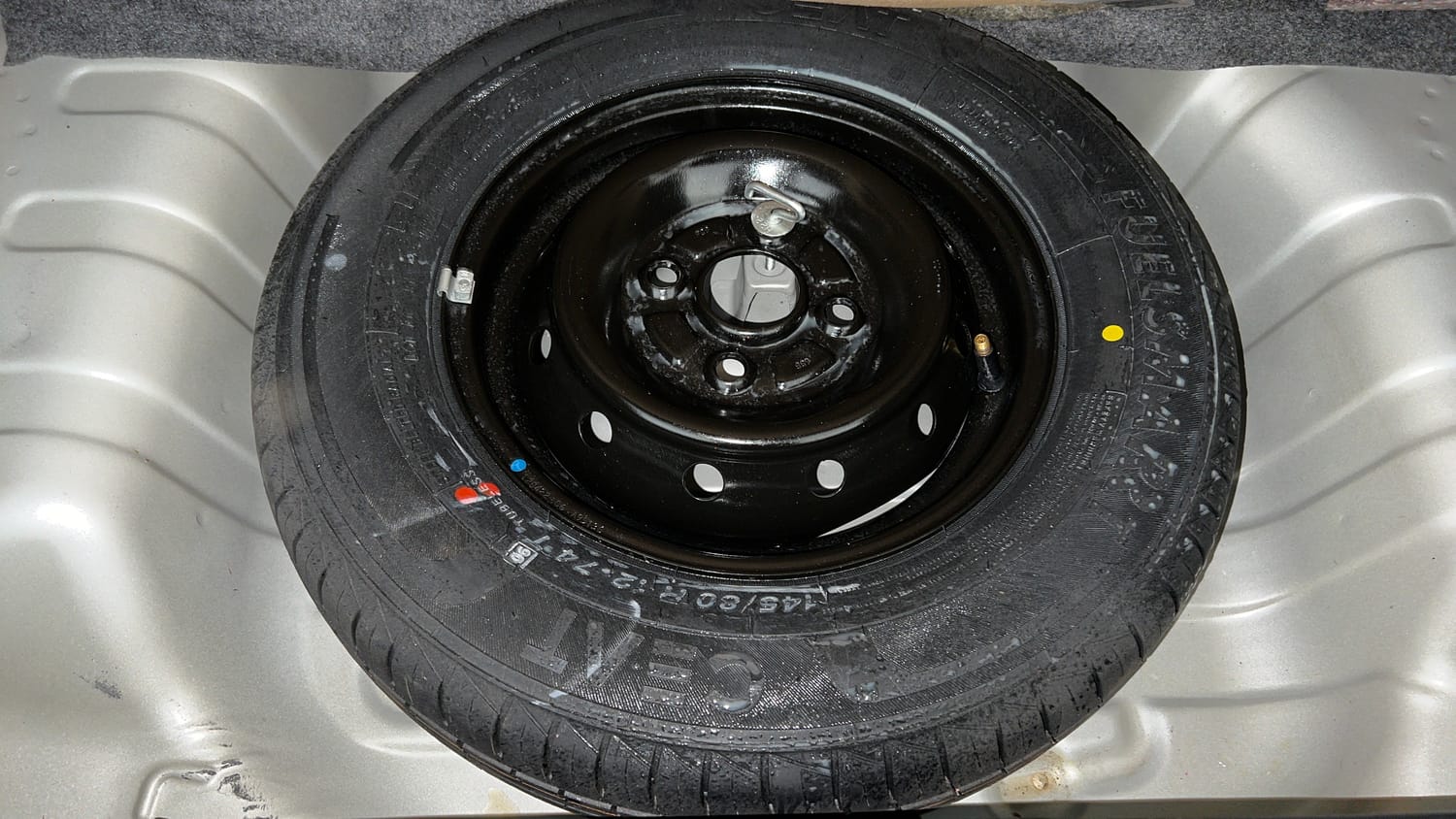 Used 2022 Maruti Suzuki Alto 800 VXi Petrol Manual tyres SPARE TYRE VIEW