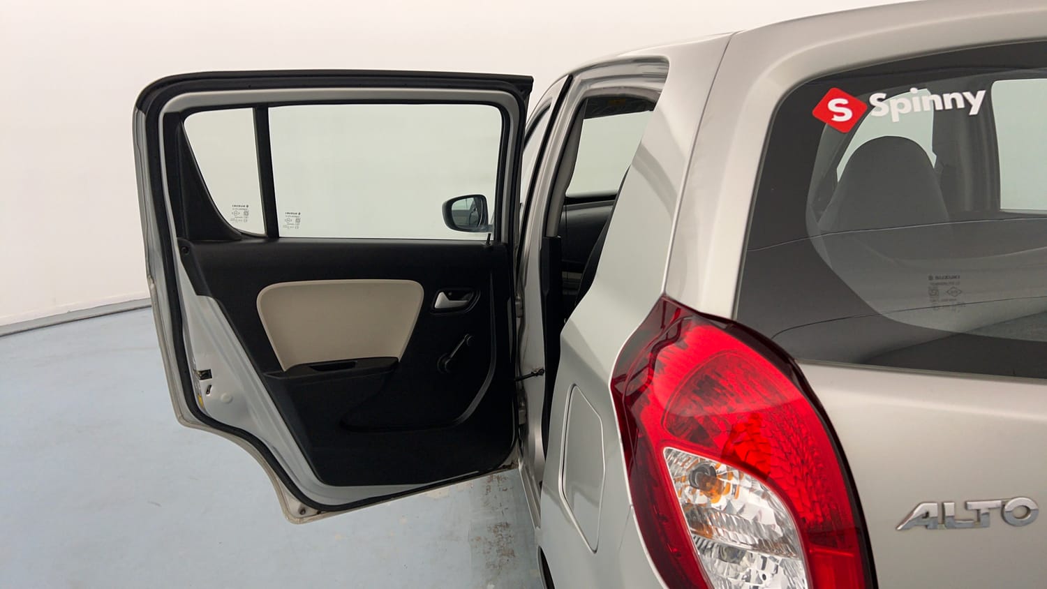Used 2022 Maruti Suzuki Alto 800 VXi Petrol Manual interior LEFT REAR DOOR OPEN VIEW