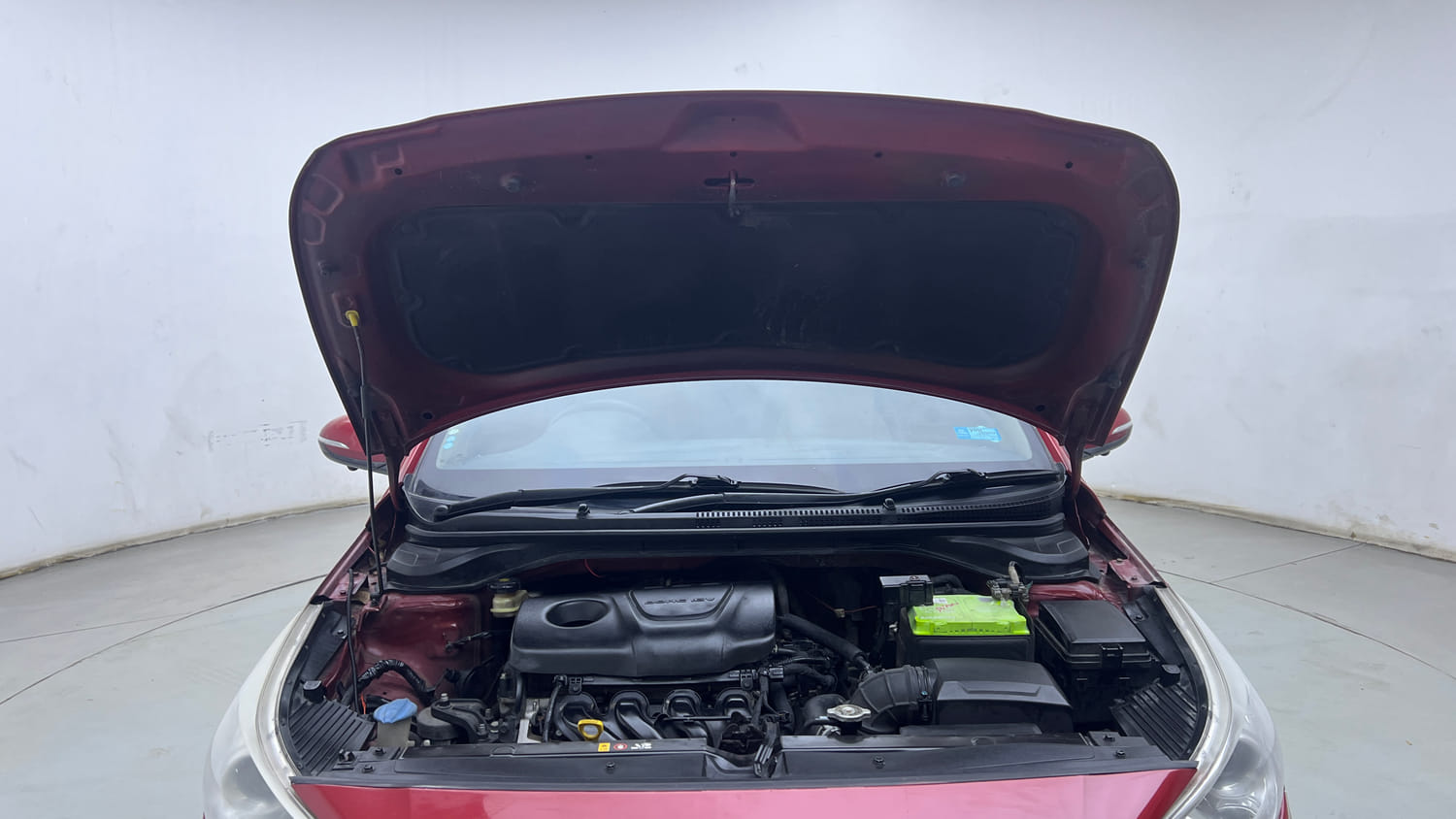 Used 2019 Hyundai Verna SX (O)1.6 VTVT Petrol Manual engine ENGINE & BONNET OPEN FRONT VIEW