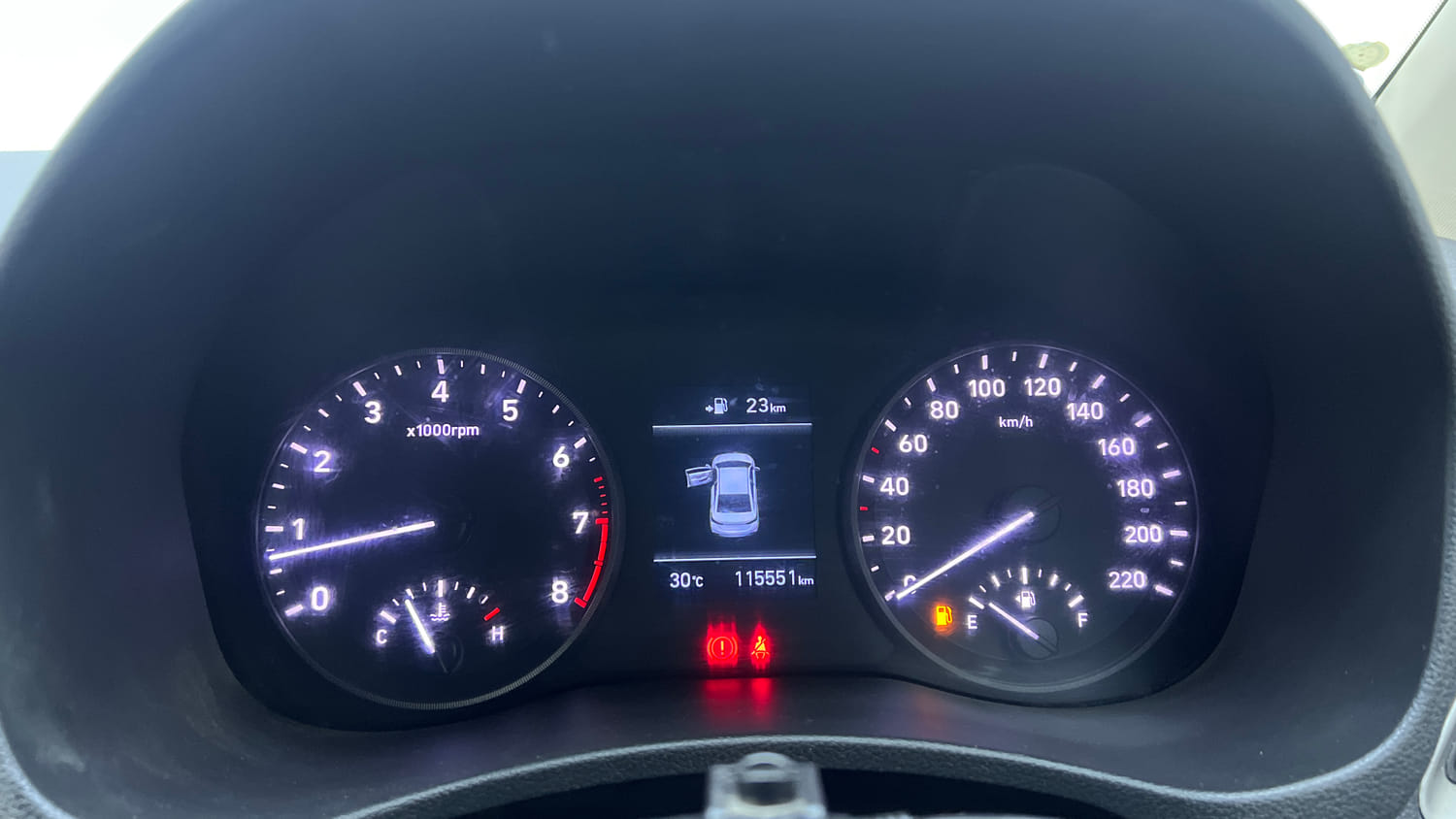 Used 2019 Hyundai Verna SX (O)1.6 VTVT Petrol Manual interior CLUSTERMETER VIEW